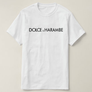 T-shirt dolce e harambe