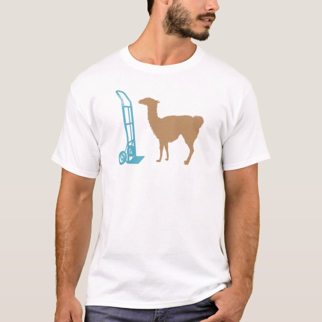 T-shirt Dolly llama (Frente)
