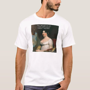 T-shirt Dolly Madison & Citação Famosa Onde Estarei