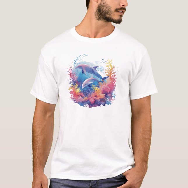 T-Shirt Dolphin de Garganta (Frente)