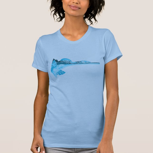 T-shirt Dolphin Point Ladies Tee (Frente)