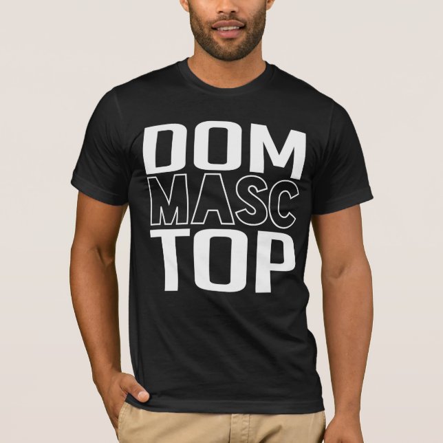 T-shirt Dom Masc Melhor (Frente)