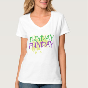 T-shirt Domingo de fundiário