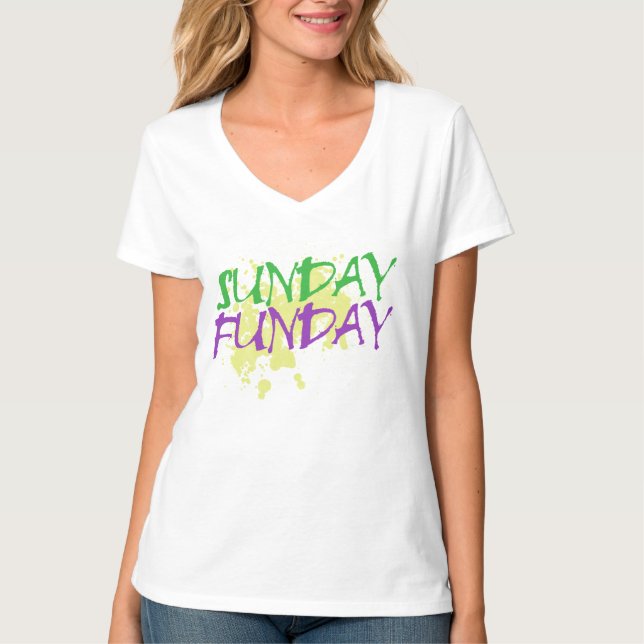 T-shirt Domingo de fundiário (Frente)