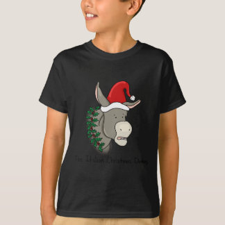 T-shirt Dominick o asno italiano do Natal