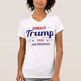 T-shirt Donald Trump Para O Presidente 2016