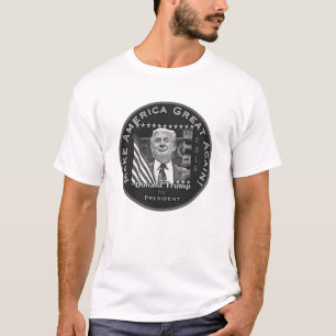 T-shirt Donald Trump para o presidente em 2016