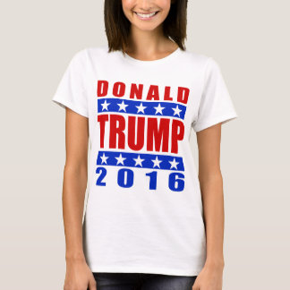 T-shirt Donald Trump para o T do presidente 2016 mulheres