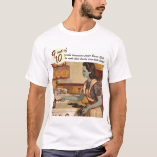 T-shirt Donas de casa do zombi