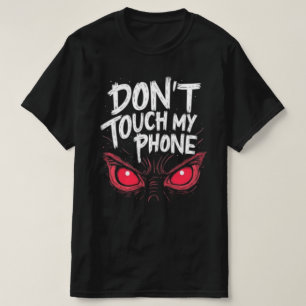 T-SHIRT DONT TOUCH TELEFONE NEW FASHION DESIGNER T