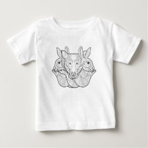 T-shirt Doodle animal do grupo