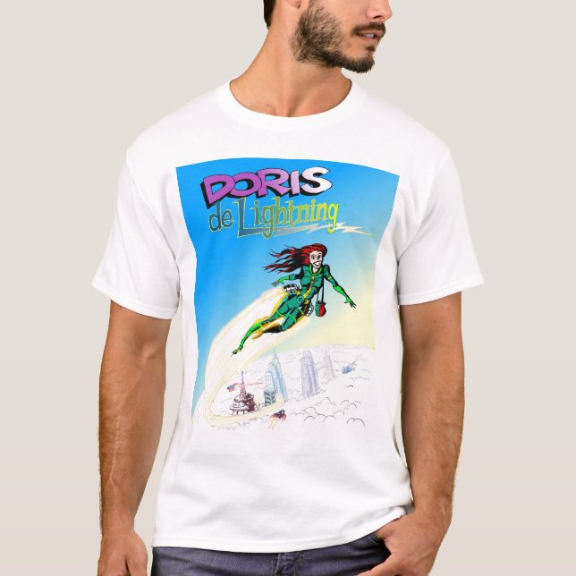 T-shirt Doris de Relâmpago (Frente)