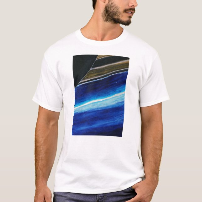 T-shirt dos anéis de Saturn (Frente)