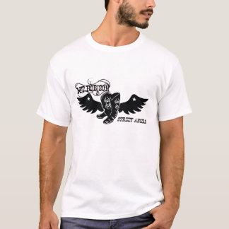 T-shirt dos anjos da rua da TA Robison