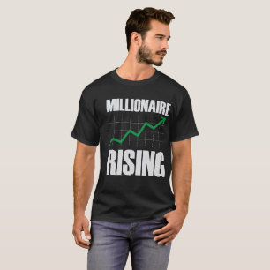 T-shirt dos Ascensão-Homens do milionário