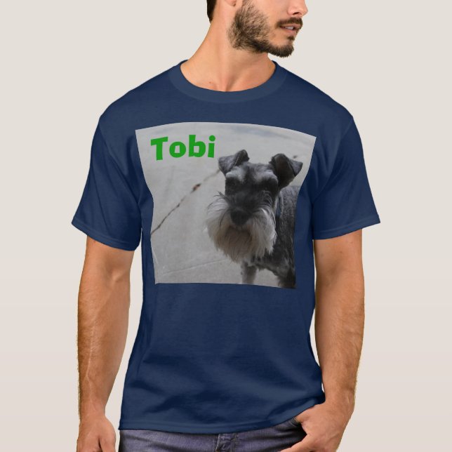 T-shirt dos azuis marinhos de Tobi (Frente)