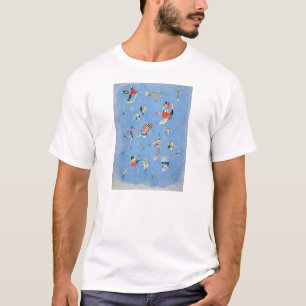 T-shirt dos azul-céu de Kandinsky