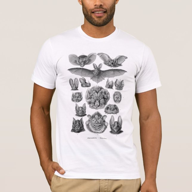 T-shirt dos bastões de Haeckel (Frente)
