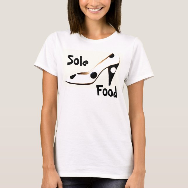 T-shirt dos calçados da forma alta (Frente)