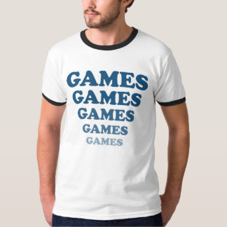 T-shirt Dos "camisa dos jogos dos jogos jogos" de
