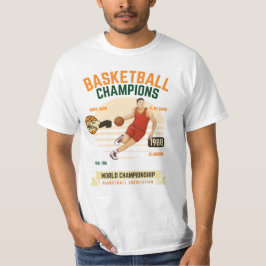 T-Shirt dos Campeões de Basquete