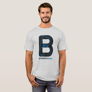 T-shirt dos canais de Birmingham