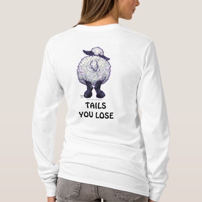 T-shirt dos carneiros (Verso)