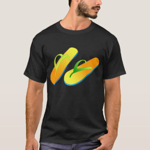 T-shirt dos chinelos