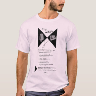 T-shirt dos cilindros magnéticos de Bryant