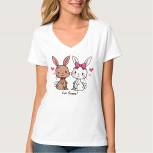 T-shirt dos coelhos do amor