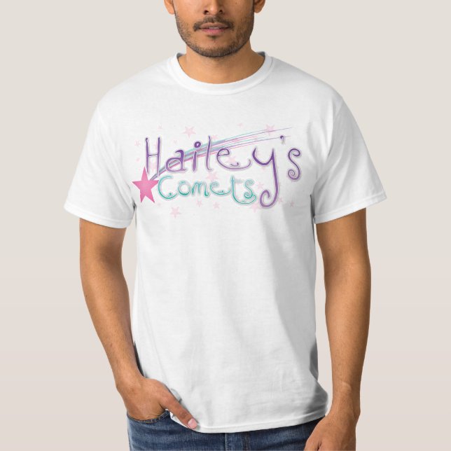 t-shirt dos cometas dos hailey (branco) (Frente)