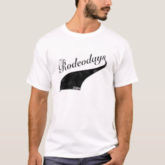 T-shirt dos dias '09 do rodeio
