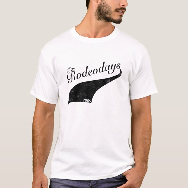 T-shirt dos dias '09 do rodeio (Frente)