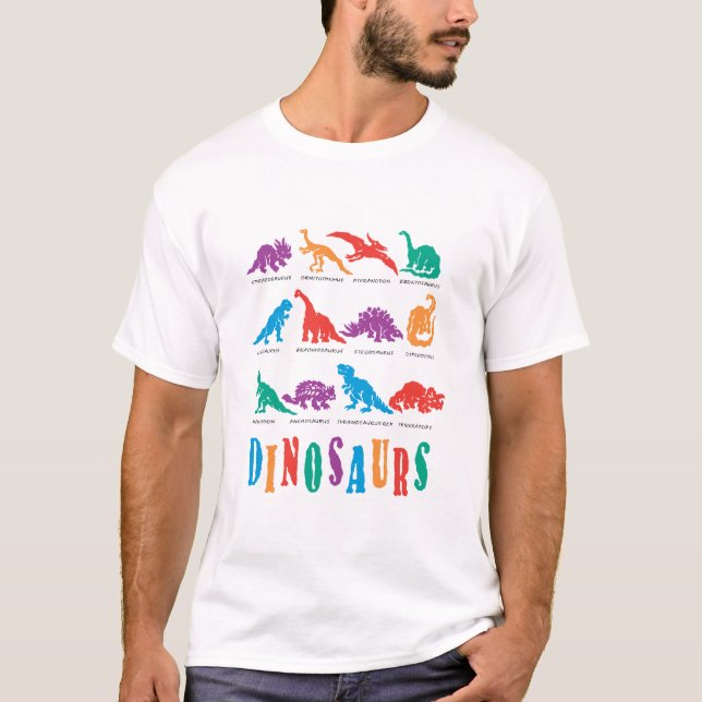 T-shirt dos dinossauros (Frente)