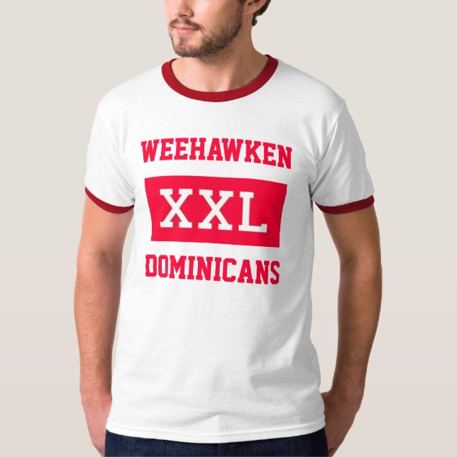 T-shirt dos Dominicans de Weehawken (Frente)