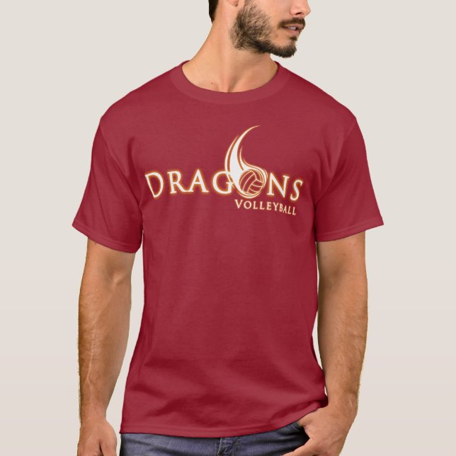 T-shirt dos dragões (Frente)