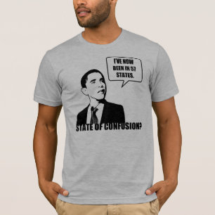 T-shirt dos estados de Obama 57