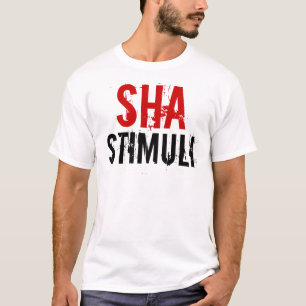 T-shirt dos estímulos de Sha