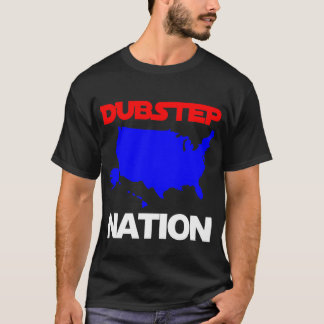 T-shirt dos EUA da nação de Dubstep