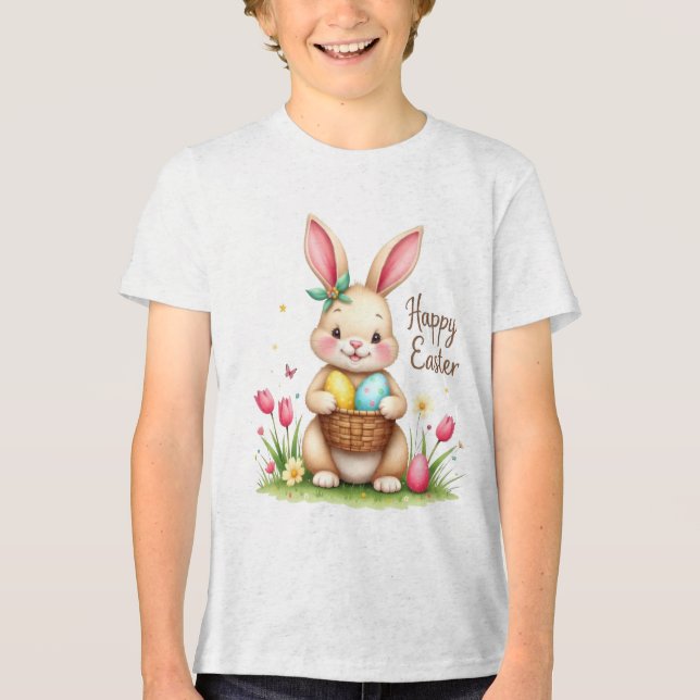 T-shirt dos felzs pascoa (Frente)