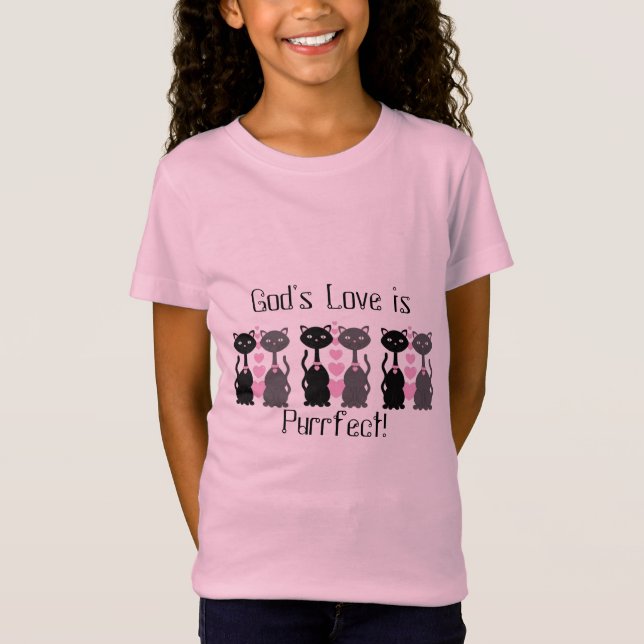 T-shirt dos gatos do gatinho (Frente)