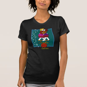 T-shirt dos Gêmeos do divertimento