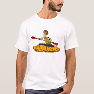 T-shirt dos grafites do Kayaker