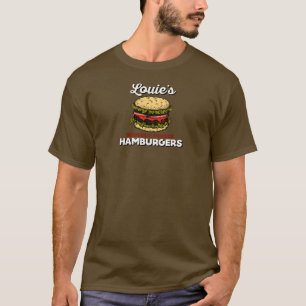 T-shirt dos Hamburger do polimento do Wipeout de