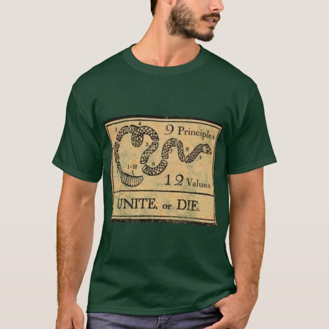 T-shirt dos homens (Frente)