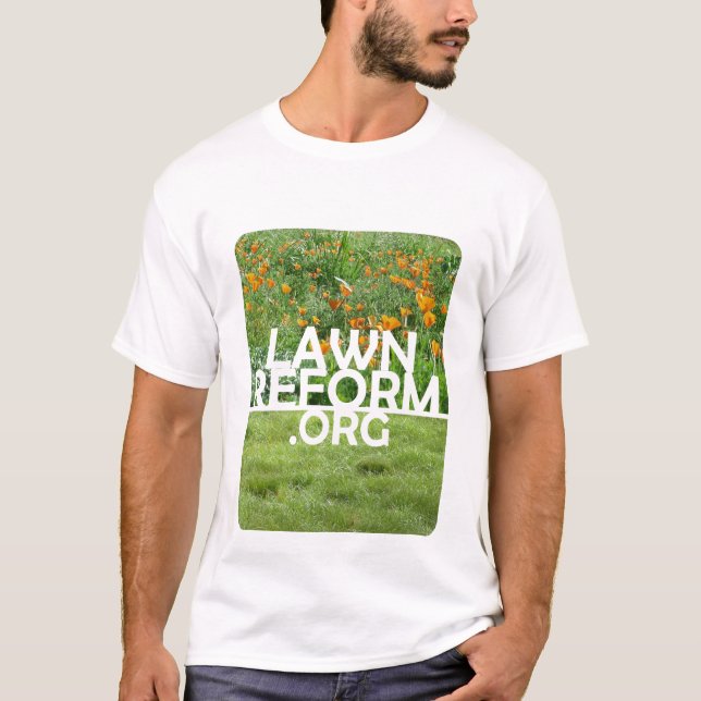 T-shirt dos homens (Frente)