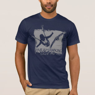 T-shirt dos homens - azul