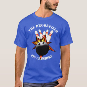 T-shirt dos homens da boliche