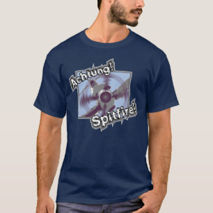 T-shirt dos homens da cabeça-quente de Achtung