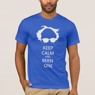 T-shirt dos homens da máquina de lixar de Bernie